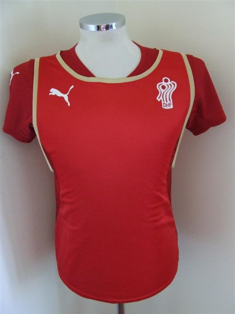 Handball Trikot Dänemark (XL) Denmark Maillot Damen