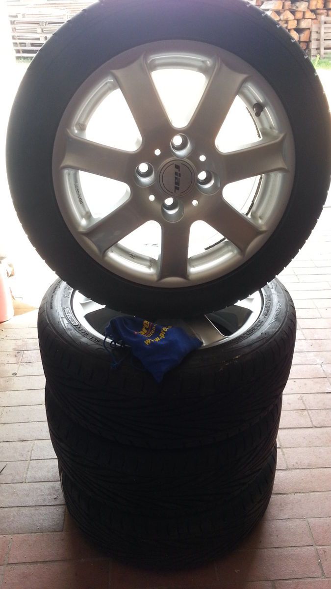 Peugeot 206 306 195/50 15 7mm Toyo RIAL Alufelgen