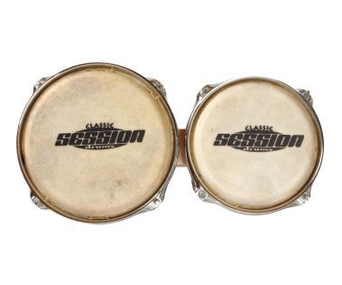 XDrum Retro Bongos + Stimmschlüssel Trommel Percussion 2 Trommeln