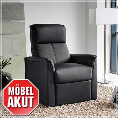 SESSEL BANGO, FERNSEHSESSEL FUNKTIONSSESSEL IN SCHWARZ, NEU