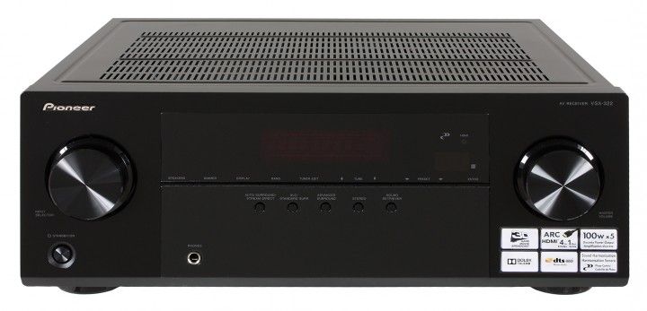 Pioneer VSX 322 5.1 Heimkino AV Receiver schwarz