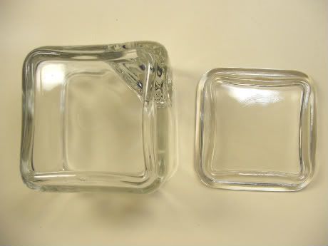 30s Kubus glass storage cannikin Wilhelm Wagenfeld Bauhaus era Ξ