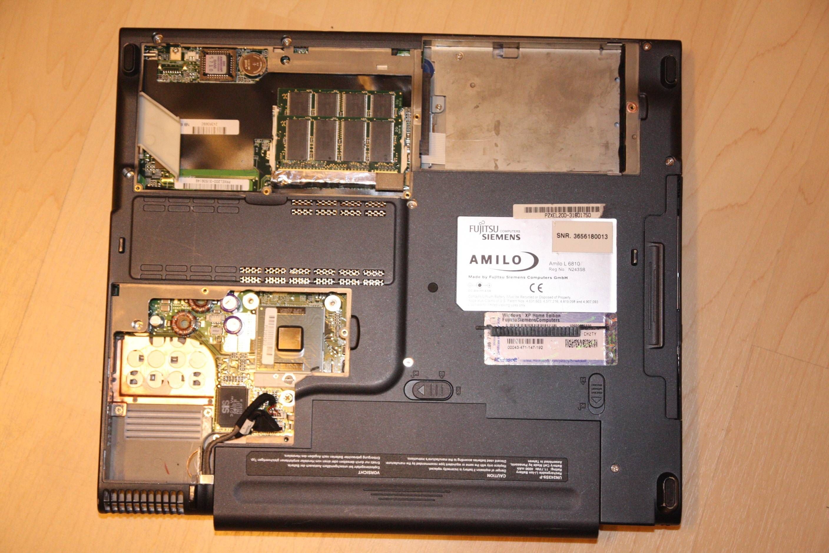 AMILO L 6810 Fujitsu Siemens Notebook