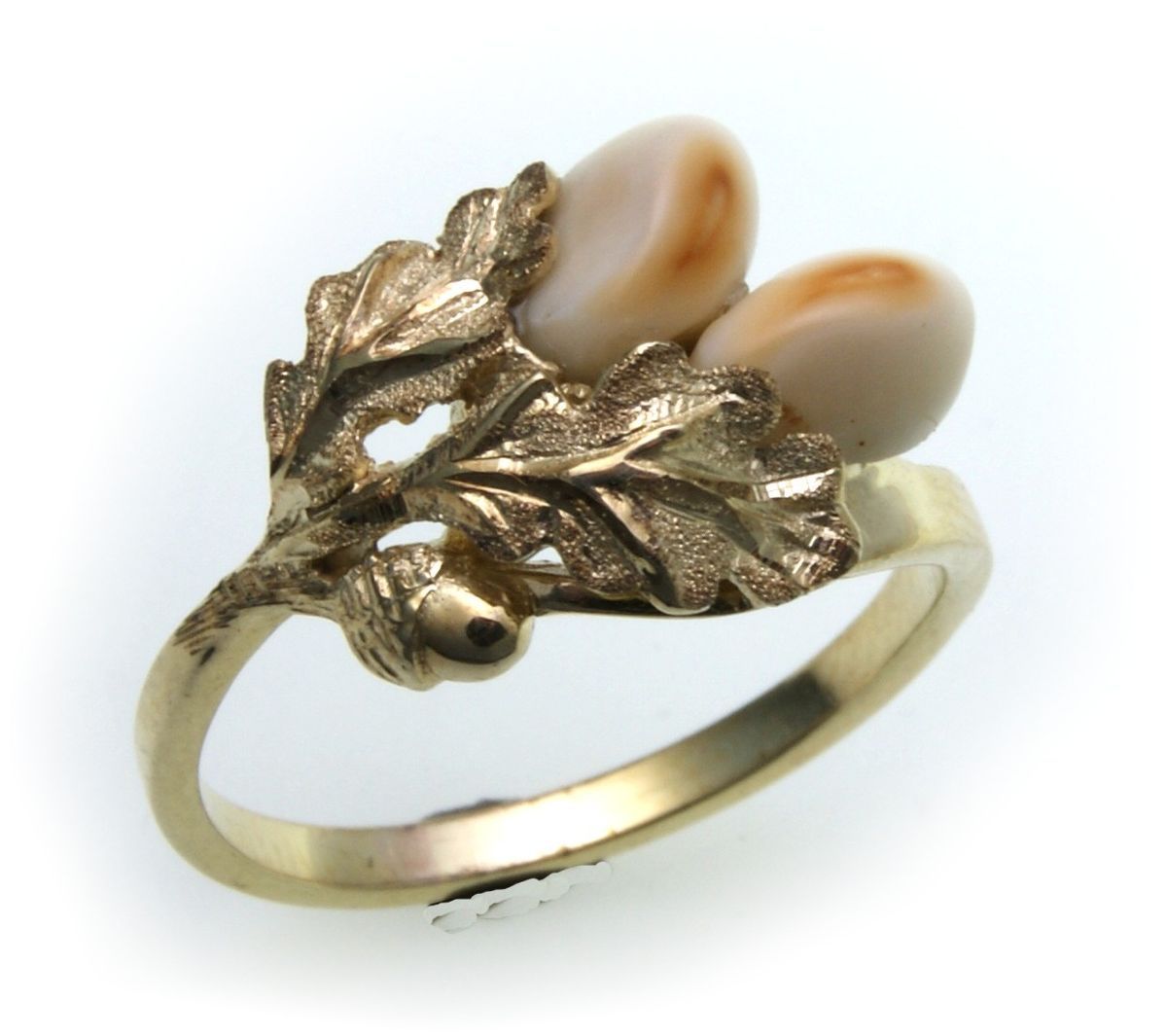 Grandel Ring Damen echt Gold 333 Jagdschmuck Grandelschmuck 8kt