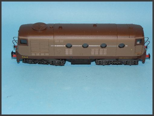 RIVAROSSI H0 1779 Diesellok Lok D 341 202 Vitrinenmodell neuwertig