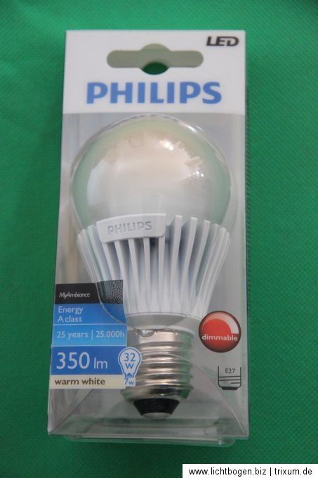 Philips My Ambiance 7W=32W E27 warmweiß Dimmbar EAN 8727900899061