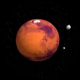 3D Magnet Mars, Weltraum, All, Planeten