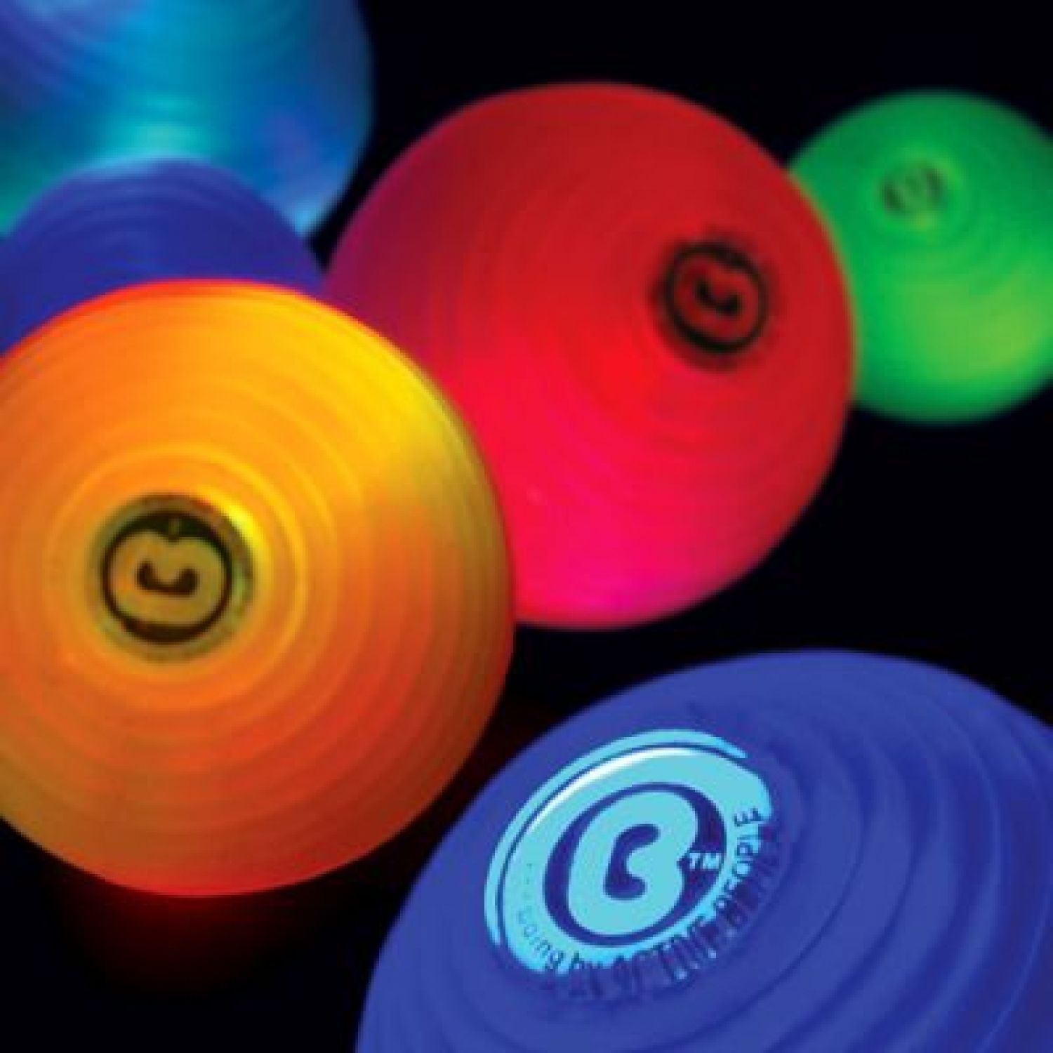 Boing Ball klein, LED, Ball, Jonglierball, jonglieren