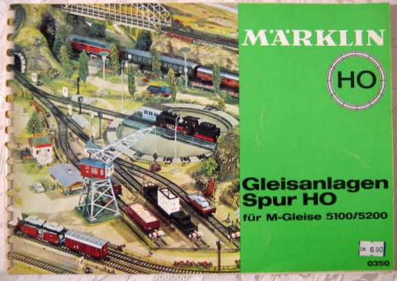 Märklin Gleispläne Gleisanlagen H0 Gleisplanheft Modellbau M Gleise