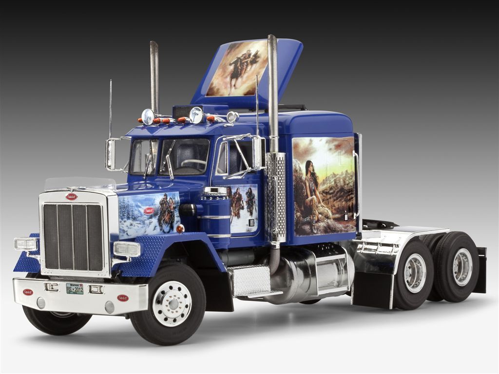 Revell 07464 Truck Peterbilt 353 Westernlife Bausatz 125