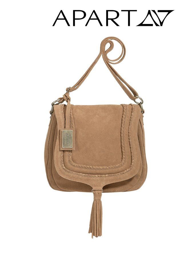 347.851 Veloursleder Tasche, camel