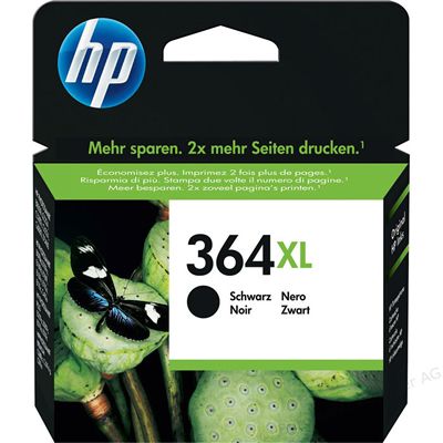 Original HP 364 XL 364xl SCHWARZ DRUCKERPATRONE PATRONE