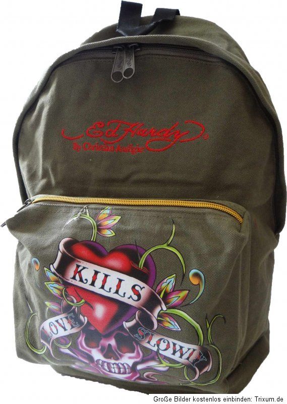 Ed Hardy Rucksack Schulrucksack NEU