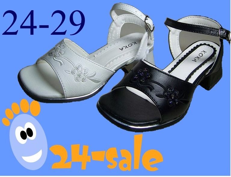 Kinder Sandalen ca. 3 cm Absatz Schuhe @452 NEU