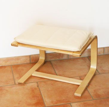 HOCKER FUßHOCKER SCHWINGSESSEL RELAXSTUHL FREISCHWINGER