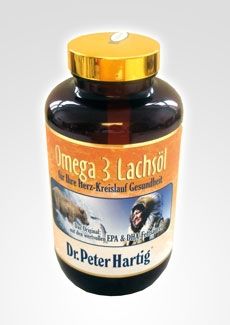 37064 Dr. Peter Hartig® 365x Omega 3 Lachsöl f.1 Jahr