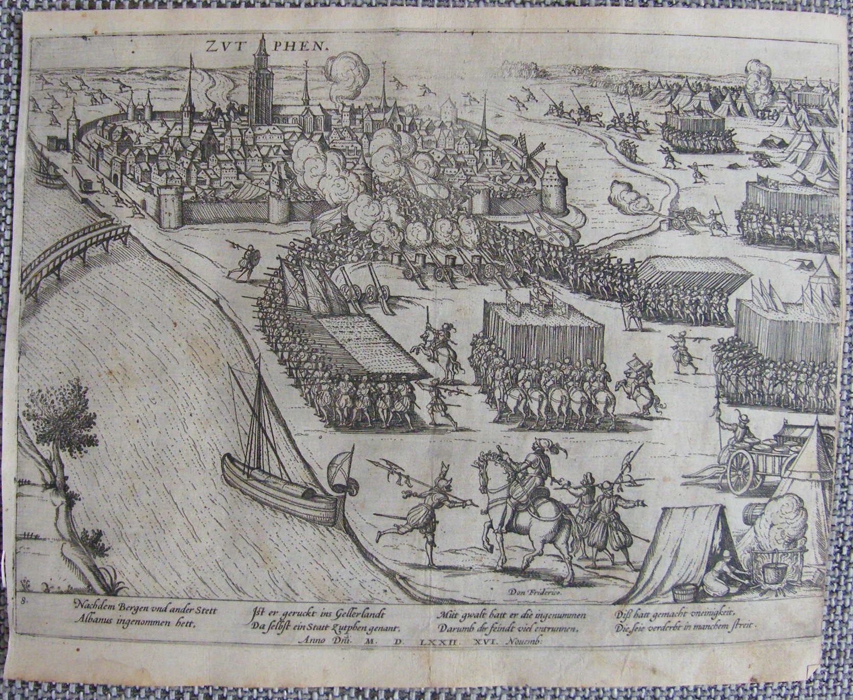 HOGENBERG Zutphen Niederlande   c366   1595