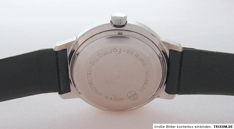 Kiefer Herrenuhr Uhr 25 Rubis vintage mechanically men gents watch