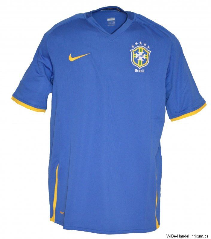 Original Nike Brasilien Trikot blau   Gr. M & L   NikeFit   Neu