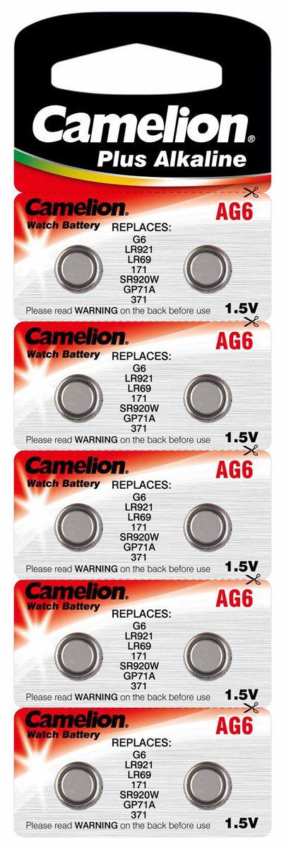 Uhrenbatterien Camelion 371   V371   SR920SW   921   SR920W