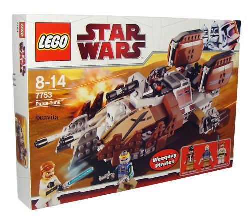 Lego® Star Wars 7753   Pirate Tank 8 14 Jahren 372 Teile   Neu