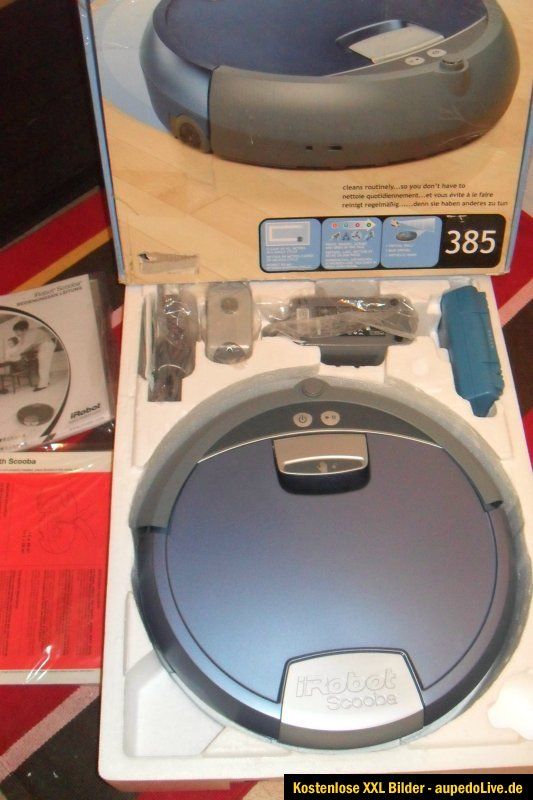 iRobot Scooba 385 Bodenwischroboter Staubsauger Roboter Trocken / Nass