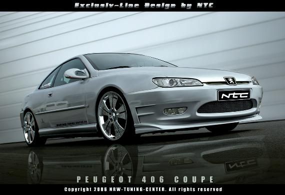 Peugeot 406 Coupe Frontstoßstange Stoßstange Frontschürze Exclusiv