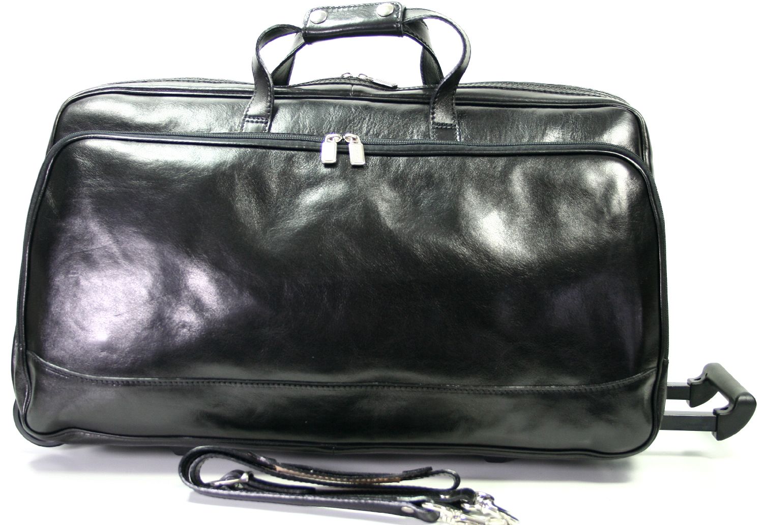 Leder Trolley in Schwarz UVP€398, 