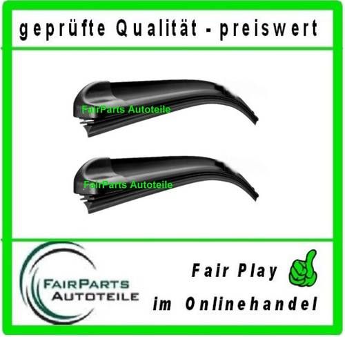 2x Flatblade Flat Blade Wischerblatt Peugeot 406