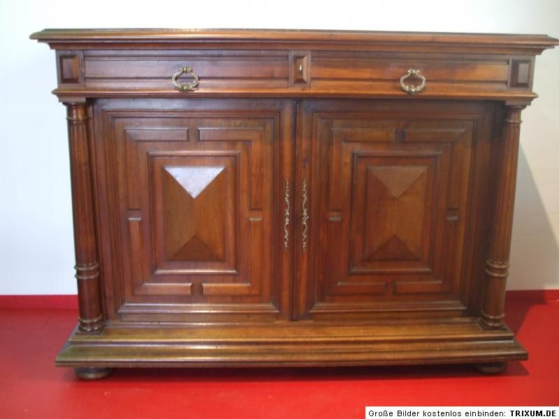 Kommode Vertiko Schrank Sidebord ca 1890 französisch Antik