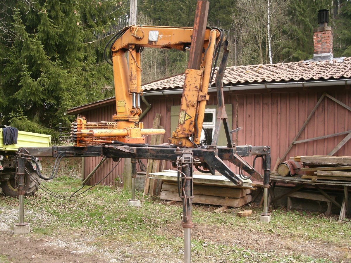 Unimog 416/413 Kran Ladekran Rückekran Forstkran