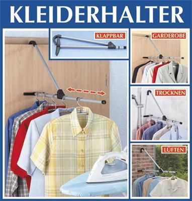 Kleiderhalter Kleiderlüfter Türgarderobe Türhaken Garderobenhaken