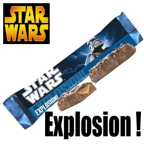 Star Wars Schokoriegel mit Karamellfüllung 10er Pack