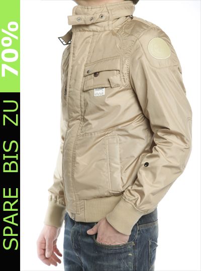 JACKE MEN SANDHURST BOMBER LION BEIGE HERREN 82053.422.1610