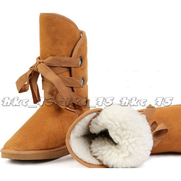 38 39 Size New Fashion Womens Girls Winter Warm Snow Boots Shoes Free