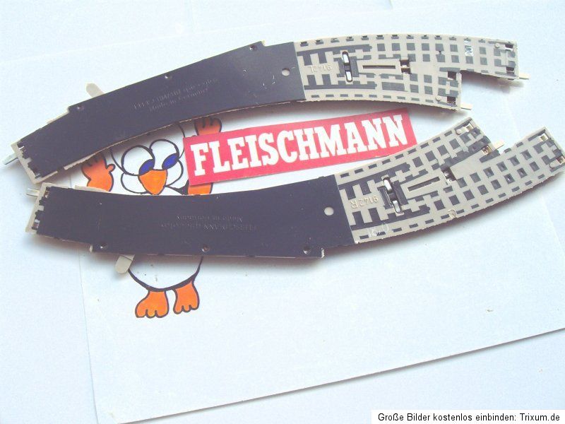 Fleischmann Bogenweichen Set Nr. 9142 li/re = Nr. 9174/9175