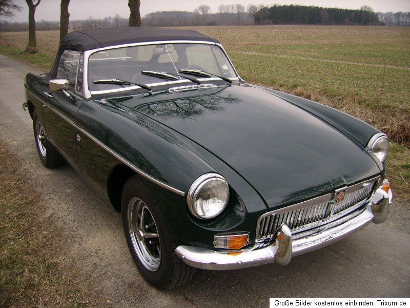 MGB Cabrio , brg , Tüv + H Abnahme neu , overdrive , sehr schönes