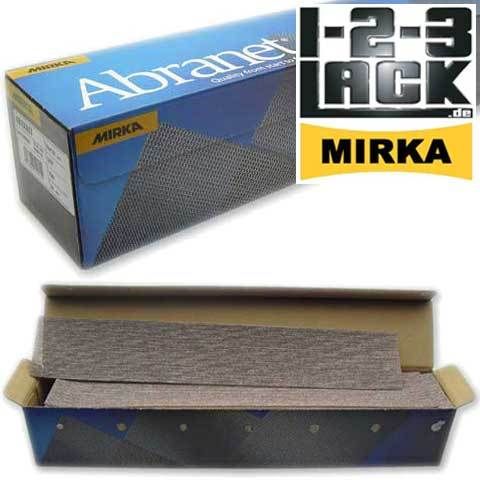 50 Mirka Abranet Schleifstreifen 70x420mm P120