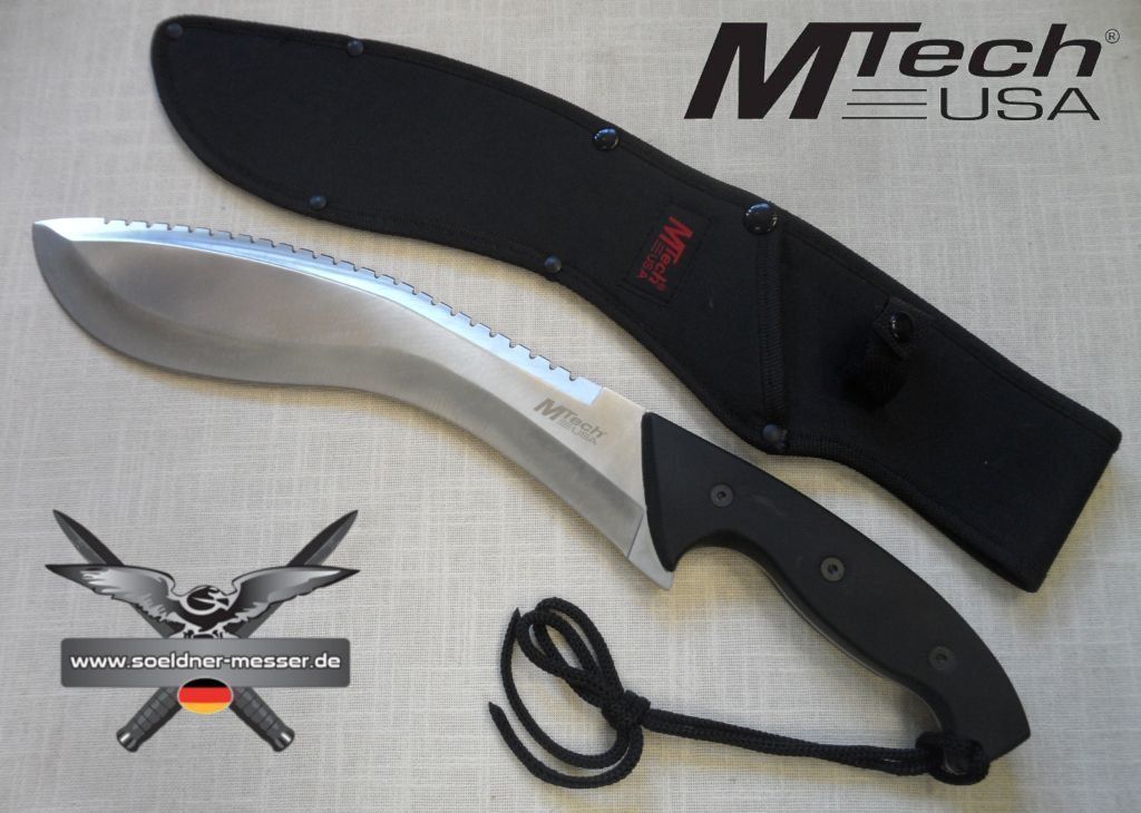 Machete Buschmesser Hackmesser Camping Beil Axt 440 Stahl Nylonscheide