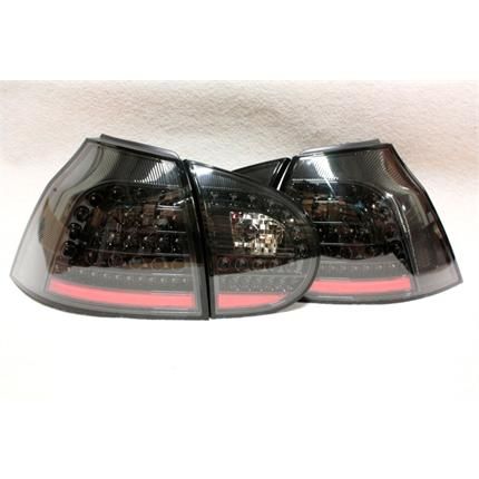 LED Rückleuchten Set Schwarz für VW Golf V 5 03 08