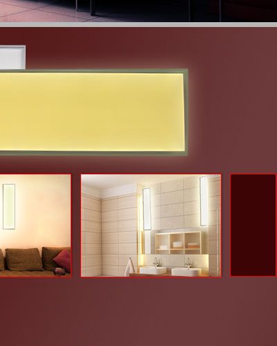 PANEL ULTRASLIM WARMWEISS 120x30cm SLIM LAMPE LEUCHTE 432 SMD