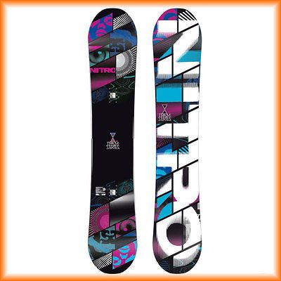 Nitro Team Series Gullwing Camber Snowboard (159cm Wide) 2012