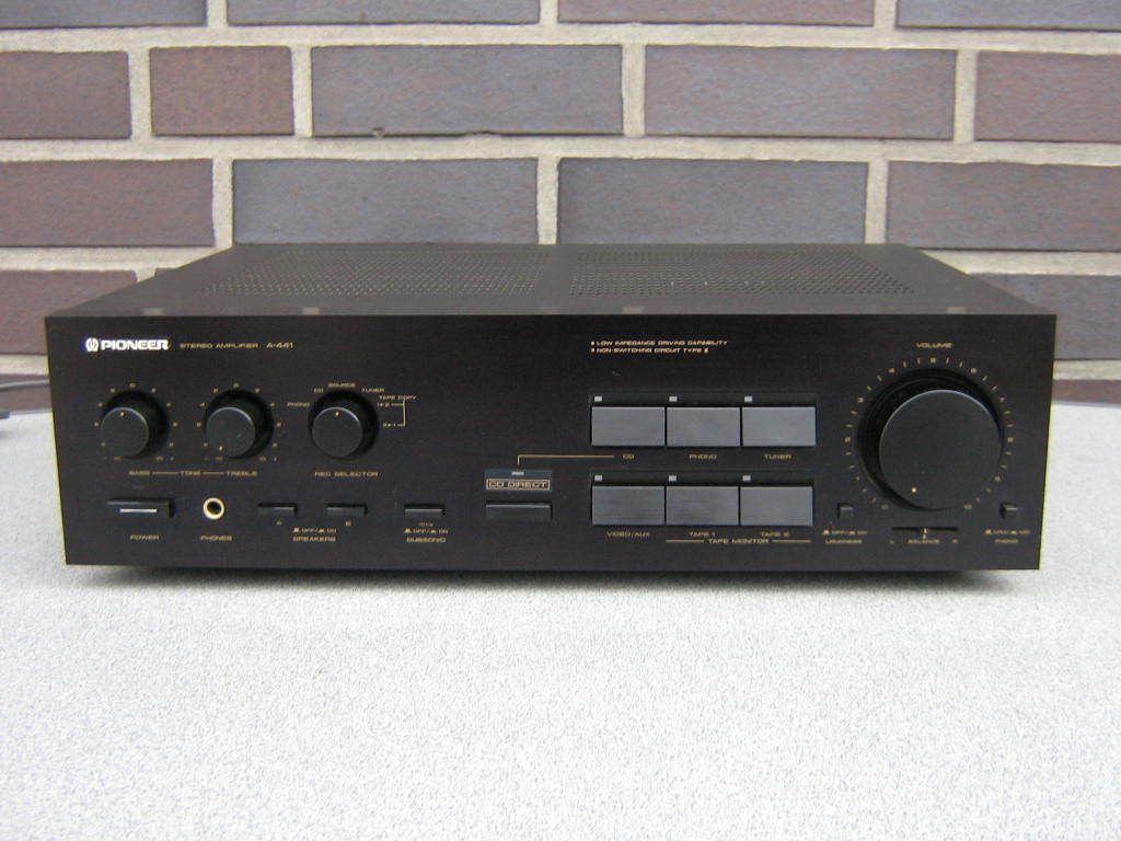 PIONEER,A,441,Verstärker,Vorverstärker,Endstufe,Vollverstärker