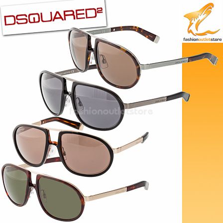 DSQUARED DQ0025 Sonnenbrille Sunglasses Occhiali Herren uomo men