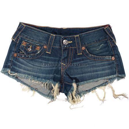 TRUE RELIGION 12 W26 Joey Damen Shorts Pants Frauen NEU