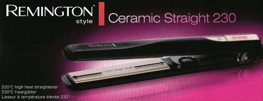 Remington S1005 Haarglätter Ceramic Straight 230 Glätteisen E 51