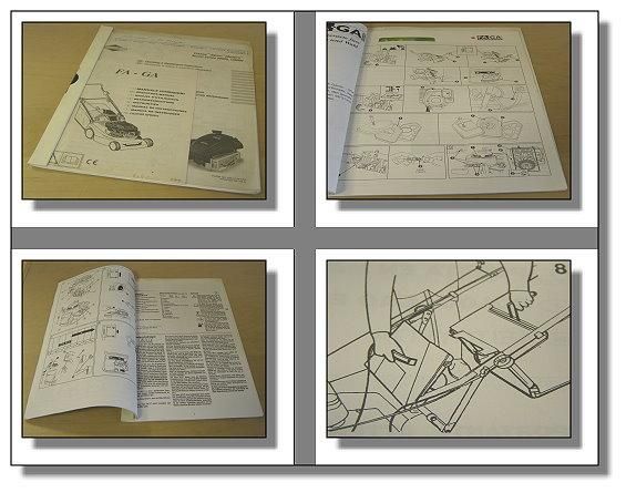 FA GA 441 445 445 A Rasenmmäher Betriebsanleitung