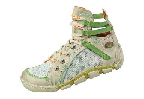 EJECT LEDER BOOTY SNEAKER ANTIK OPTIK GR. 36 NEU 463