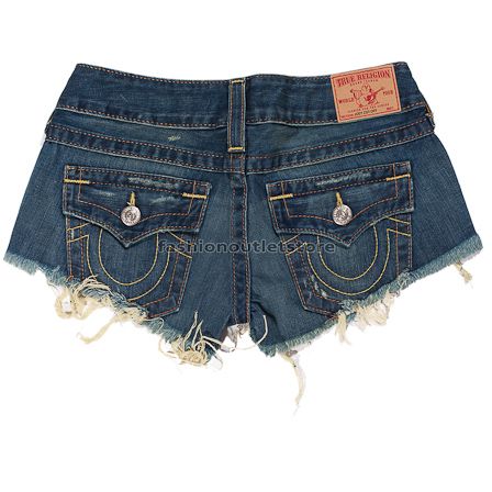 TRUE RELIGION 12 W26 Joey Damen Shorts Pants Frauen NEU