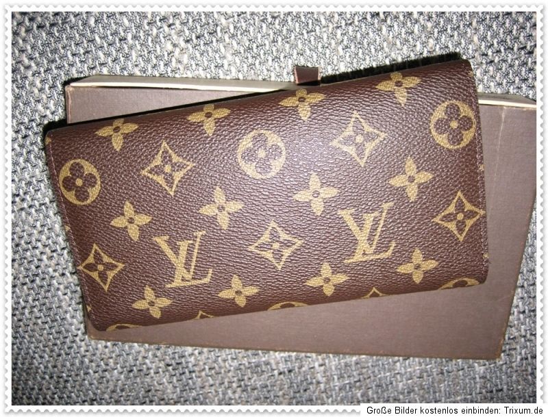 Originale Louis Vuitton Geldbeutel Sarah MONOGRAM Geldbörse Neuwertig